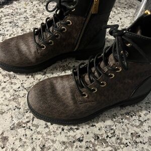 Michael Kors Alistair Lace-Up Boots